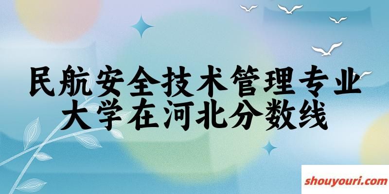 2024民航安全技术管理专业河北录取分数线多少分 附专业就业方向 (2025参考)