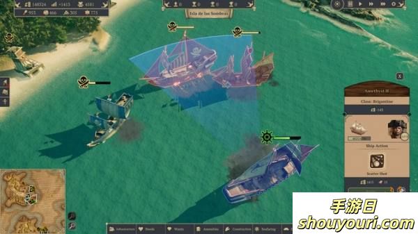 骷髅旗飘扬！《海盗共和国》登陆Steam，建设你的海盗“大厂”！